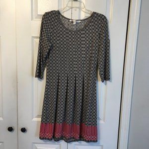 Max Studio Mixed print Dress